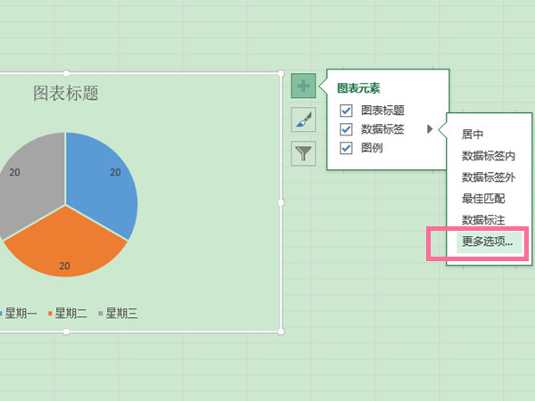 excel餅圖如何顯示數(shù)據(jù)和百分比