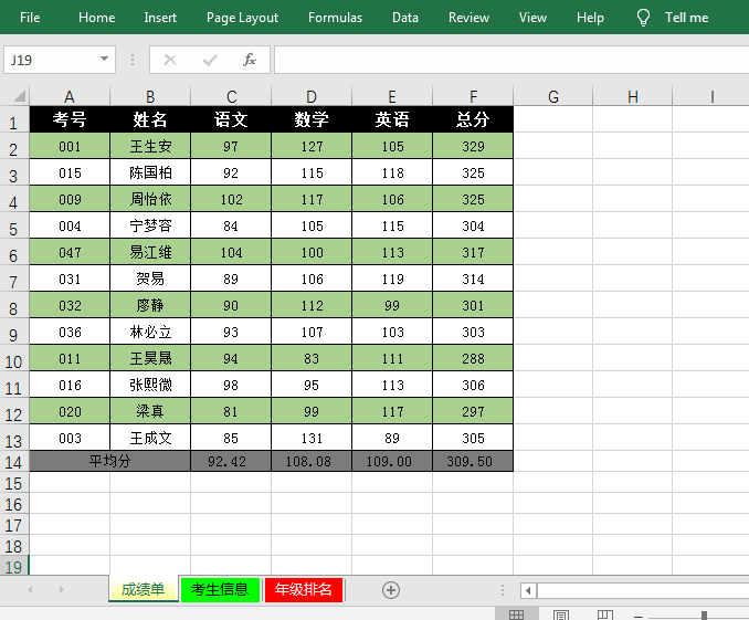 Java 重命名 Excel 工作表并設(shè)置工作表標(biāo)簽顏色的示例代碼