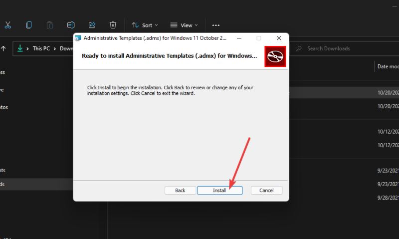 如何安裝適用于Win11正式版的ADMX模板？Win11安裝組策略編輯器ADMX模板的方法步驟
