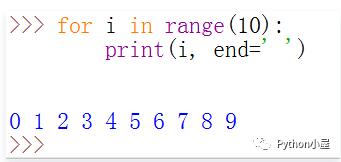 python print()函數(shù)的end參數(shù)和sep參數(shù)的用法說(shuō)明