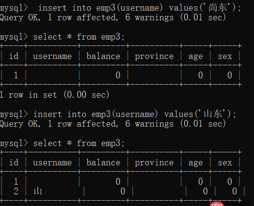 mysql配置沒問題，但不顯示中文；