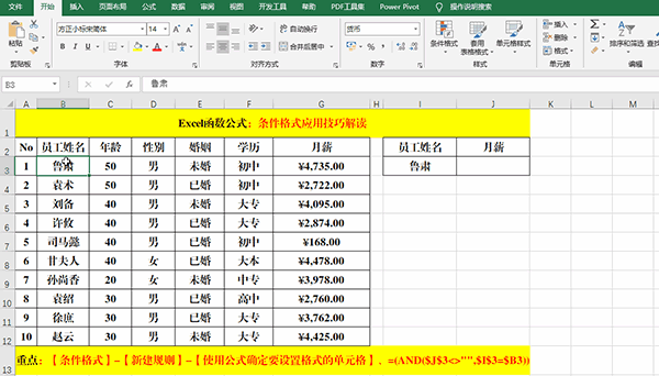 Excel 2019中使用條件格式分析數(shù)據(jù)的7類方法教學