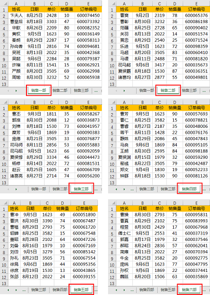 Excel如何將一張工作表拆分成多個(gè)工作表Sheet？Excel拆分工作表方法