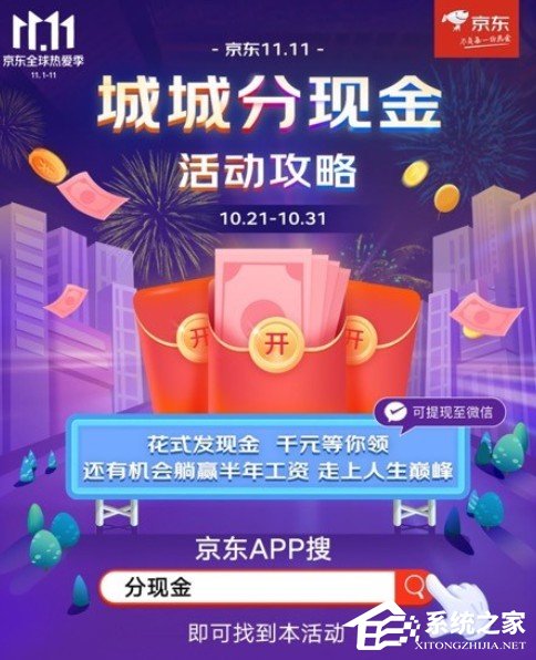 2020京東雙11城城分現金活動正式上線！活動入口以及玩法往這看！