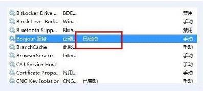 Win10系統Bonjour關閉了怎么辦？Win10系統Bonjour關閉了解決方法