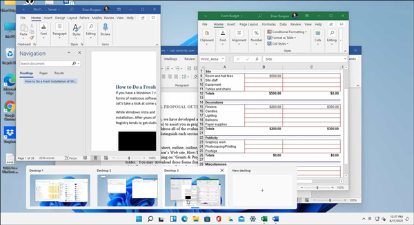 在Windows 11上怎么使用虛擬桌面？Win11支持虛擬桌面嗎？