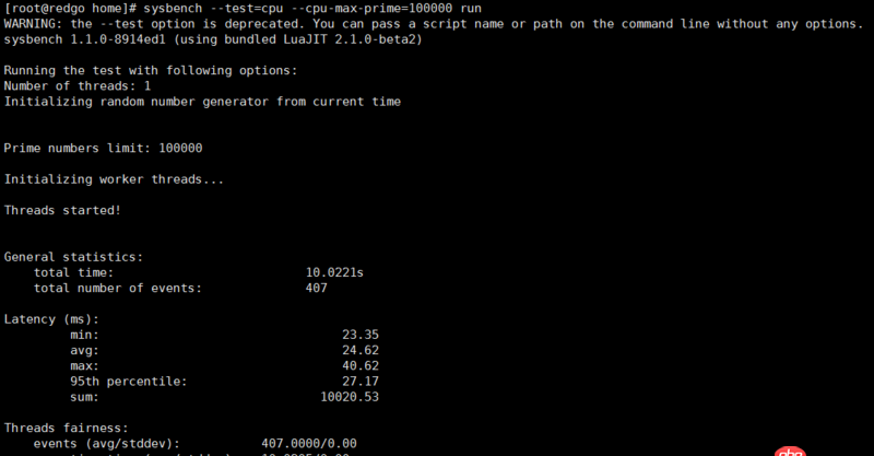 mysql - sysbench cpu測試的結(jié)果看不懂，求解