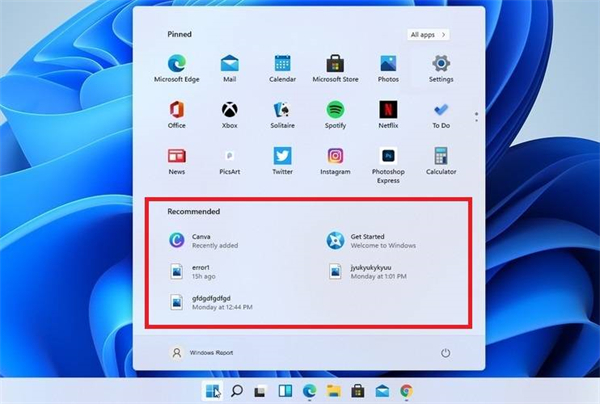 Win11怎么刪除開始菜單中的推薦文件？Win11怎么刪除開始菜單中文件？