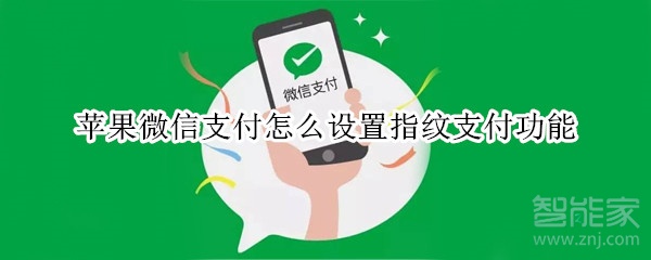 蘋果微信支付怎么設(shè)置指紋支付功能