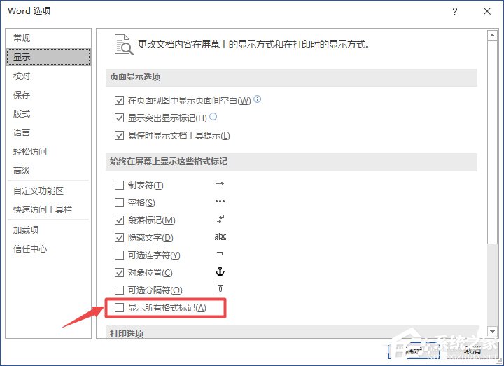 Word2019如何顯示所有格式標(biāo)記？顯示所有格式標(biāo)記的方法