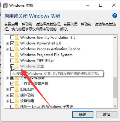 Win10專業(yè)版系統(tǒng)如何開啟沙盒功能？