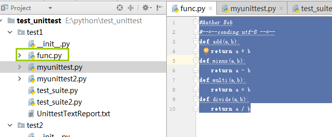 python自動化測試三部曲之unittest框架的實(shí)現(xiàn)