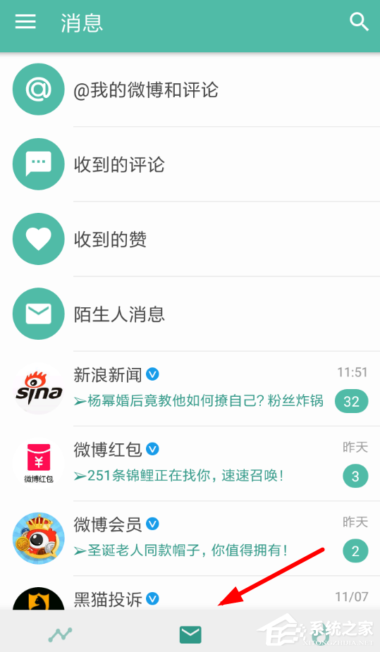 Share微博怎么發送私信？Share微博發送私信的方法