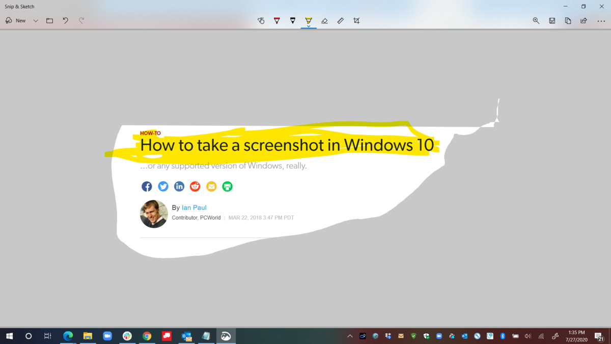 Win10系統(tǒng)怎么拍攝屏幕截圖？