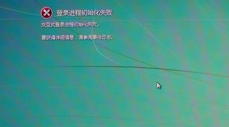 Win7旗艦版登錄進(jìn)程初始化失敗如何解決？