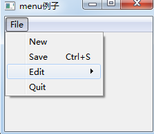 python GUI庫圖形界面開發(fā)之PyQt5菜單欄控件QMenuBar的詳細(xì)使用方法與實(shí)例