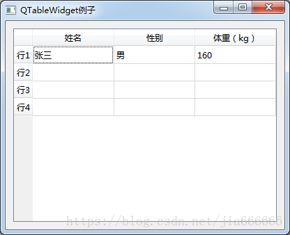 python GUI庫圖形界面開發(fā)之PyQt5控件QTableWidget詳細使用方法與屬性