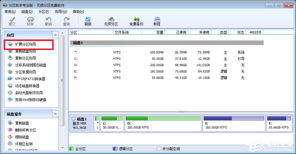 Win7系統(tǒng)C盤空間不足如何擴(kuò)大空間？