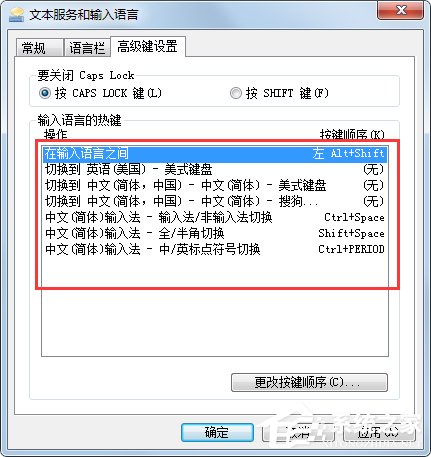 Win7系統(tǒng)語(yǔ)言欄設(shè)置詳解