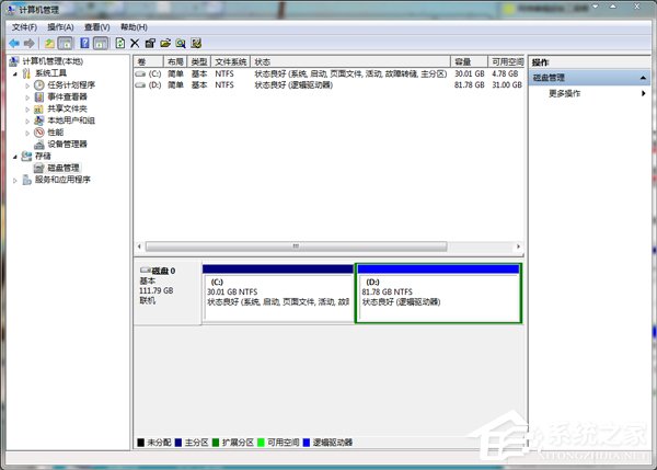 Win7電腦硬盤如何分區？