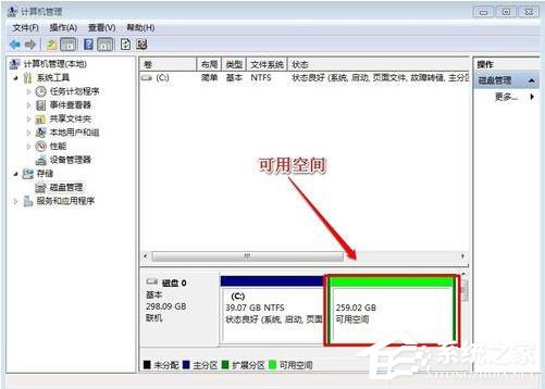 Win7系統(tǒng)如何增加C盤空間？Win7系統(tǒng)擴(kuò)大C盤空間教程