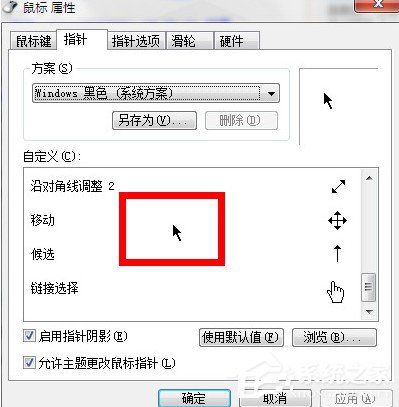 Win7系統鼠標指針怎么換？Win7系統更換鼠標指針的方法