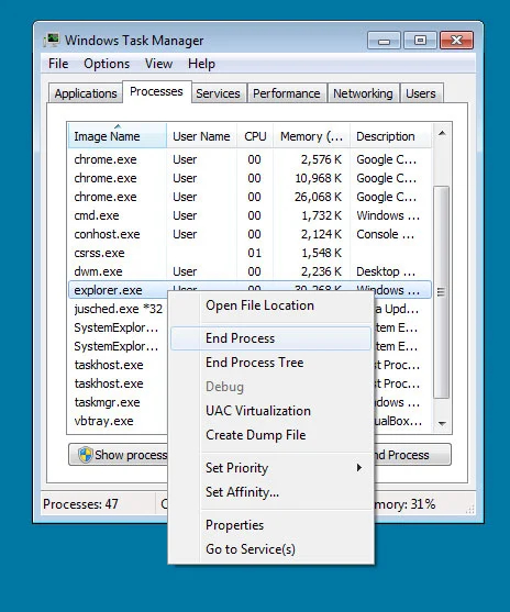 Win10系統(tǒng)怎么重新啟動Explorer.exe(Windows資源管理器)？