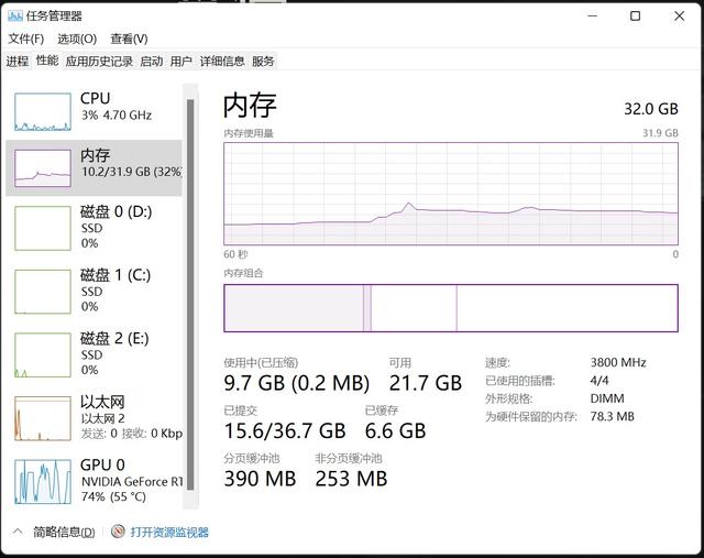 Win11需要多少內(nèi)存 Win11占用內(nèi)存比Win10少嗎