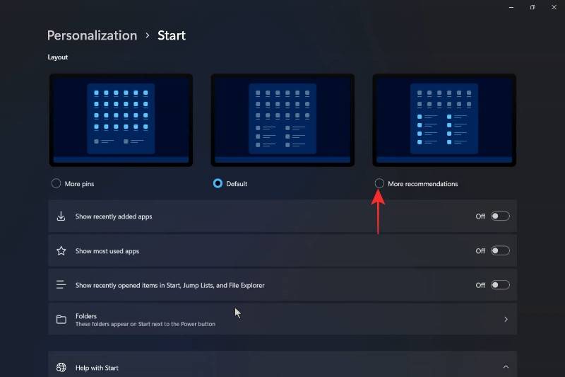 如何在Windows11開始菜單中固定更多應用？