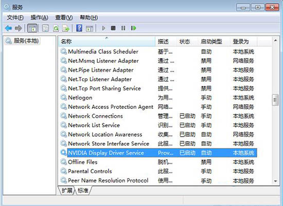 win7系統(tǒng)中設(shè)置開機(jī)不啟動(dòng)nvidia控制面板具體操作步驟