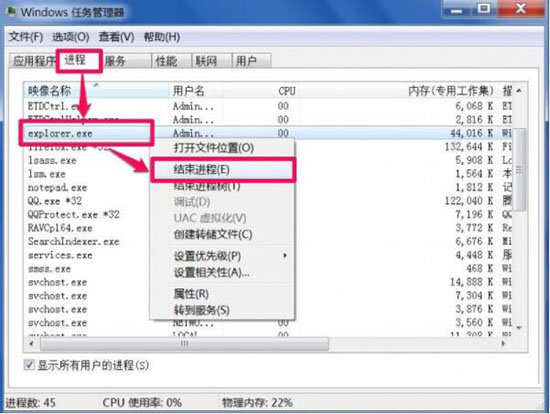 win7系統(tǒng)中回收站無法清空具體解決方法介紹
