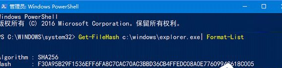 Win10系統(tǒng)中使用PowerShell校驗文件具體流程介紹