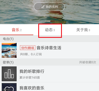 網(wǎng)易云音樂中查看個(gè)人所有動(dòng)態(tài)具體操作方法