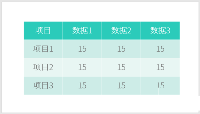 ppt表格單元格實(shí)現(xiàn)凹凸效果具體操作方法