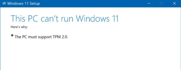 升級(jí)win11卡在tpm2.0或安全啟動(dòng) 使用此方法即可解決