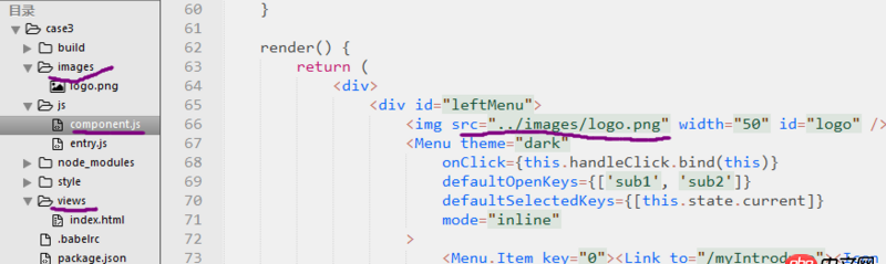 javascript - 請教大俠，webpack打包圖片的時候，頁面上顯示不出來，還有網站根目錄的疑問？
