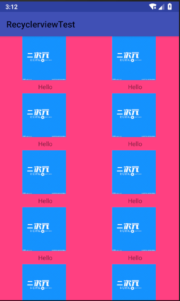 Android RecyclerView網格布局示例解析
