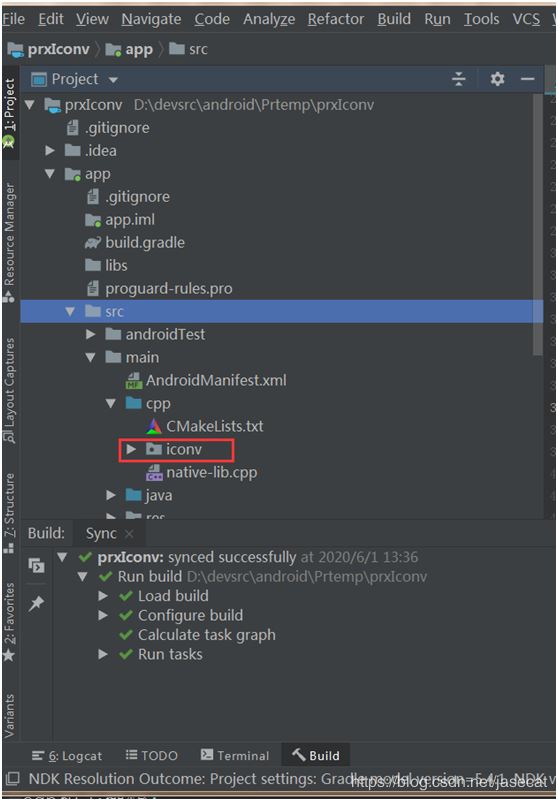 使用android studio開發(fā)工具編譯GBK轉換三方庫iconv的方法