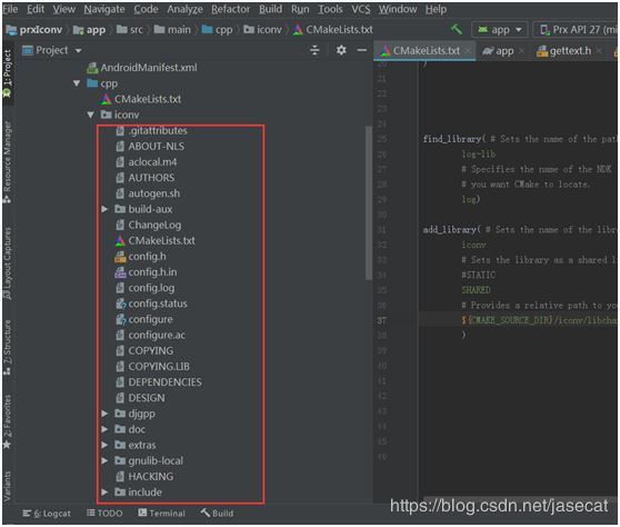使用android studio開發(fā)工具編譯GBK轉換三方庫iconv的方法