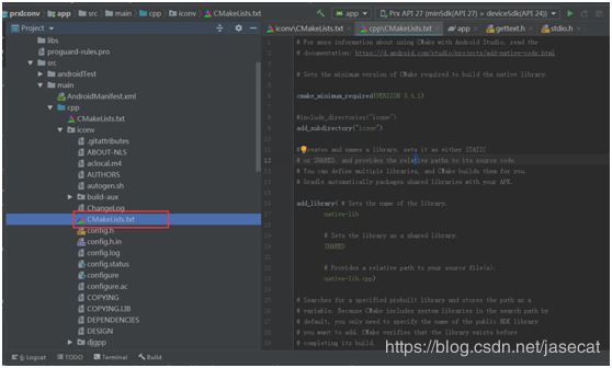 使用android studio開發(fā)工具編譯GBK轉換三方庫iconv的方法