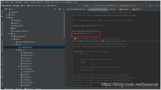 使用android studio開發(fā)工具編譯GBK轉換三方庫iconv的方法