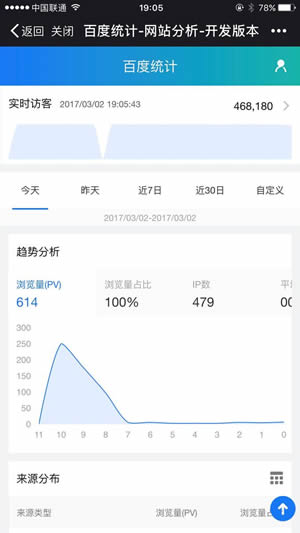 百度統計微信版好用嗎？ 百度統計微信版功能介紹