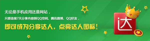 分享達(dá)人圖標(biāo)怎么點(diǎn)亮？分享達(dá)人QQ圖標(biāo)點(diǎn)亮方法