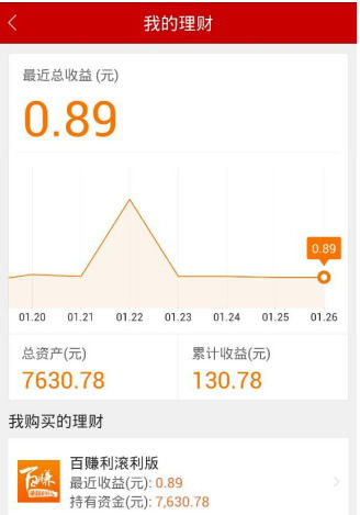 百度理財App如何賺錢 詳細(xì)操作流程