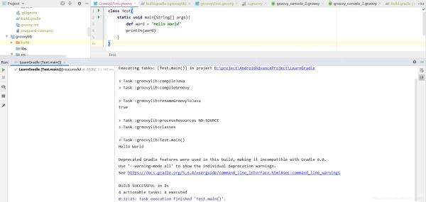 Android Studio 中運(yùn)行 groovy 程序的方法圖文詳解