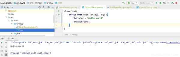 Android Studio 中運(yùn)行 groovy 程序的方法圖文詳解