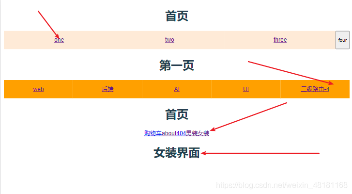 vue實(shí)現(xiàn)四級(jí)導(dǎo)航及驗(yàn)證碼的方法實(shí)例