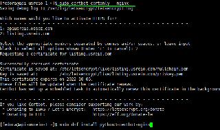 Nginx 部署的虛擬主機使用 Let's Encrypt 加密 https的方法