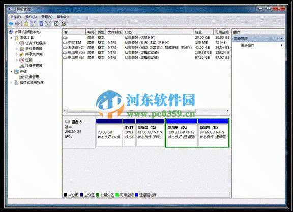 win7系統(tǒng)怎么創(chuàng)建分區(qū)？win7創(chuàng)建分區(qū)的方法