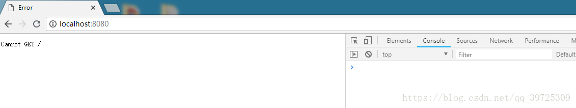 vue項目啟動出現cannot GET /服務錯誤的解決方法